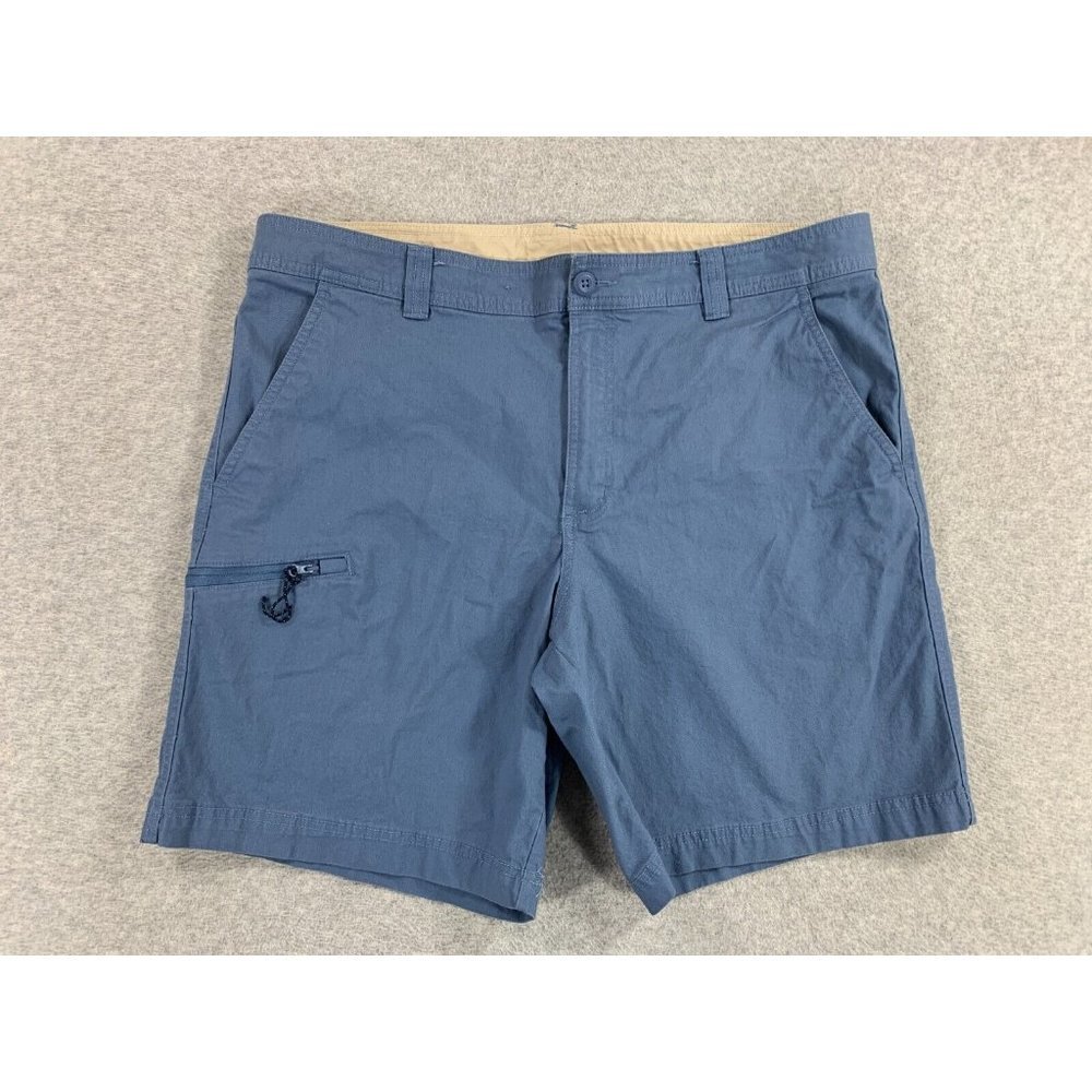 Columbia Cotton Blend Casual‎ Townie Shorts (Men's 38) Blue